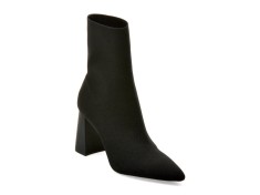Botine ALDO negre, PLUMTREE 001, din material textil