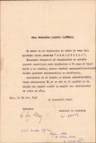 HST A2576N Semnătura olografă preot Augustin Faur, 1947, Cluj, act Meteș