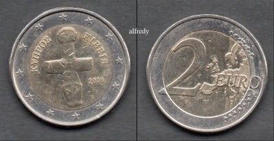 CIPRU 2008, 2 euro foto