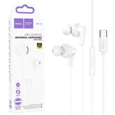 Casti cu fir, Universale, conector digital USB-C, controler si microfon pe fir, compatibile cu iPhone / iPad