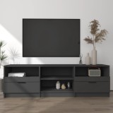 VidaXL Comodă TV, negru, 150x33,5x45 cm, lemn prelucrat