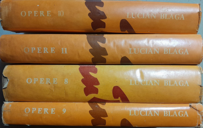 Lucian Blaga Opere vol 8, 9, 10, 11