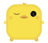 Cumpara ieftin Camera foto-video pentru copii, THD Pixels M2, imprimanta termica, obiectiv frontal 18 megapixeli, obiectiv selfie, yellow chick