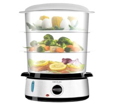 Aparat de gatit cu aburi Cecotec Vapovita 3000, inox, 800W - SECOND foto
