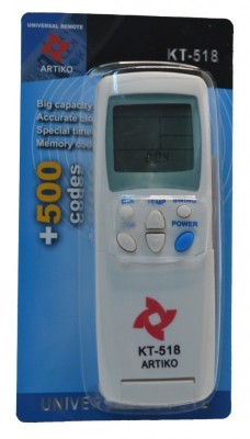 Telecomanda universala pentru aer conditionat 500 de coduri ,&amp;nbsp;KT-518&amp;nbsp; foto