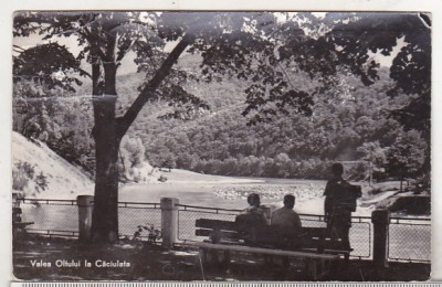 bnk cp Valea Oltului la Caciulata - Vedere - circulata foto