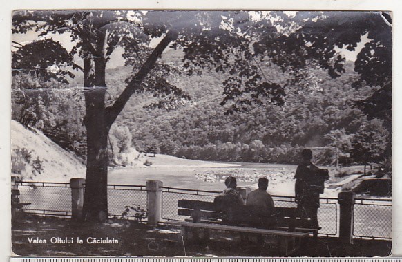 bnk cp Valea Oltului la Caciulata - Vedere - circulata
