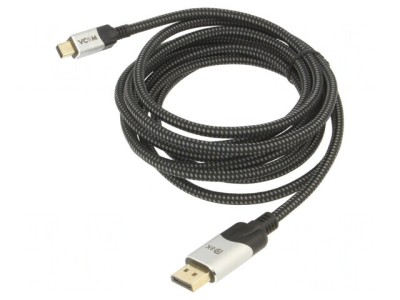 Cablu DisplayPort 1.4 Negru 3m foto