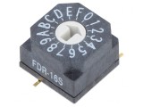&Icirc;ntrerupător codificare HEX/BCD 16 Poz SMT 80m&Omega;
