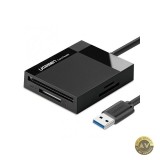 Cititor Card USB 3.0 UGREEN CR125 SD - microSD - CF - MS Negru