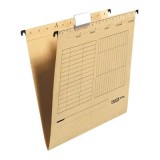 Dosar suspendabil Falken, carton, kraft, 25 bucati/cutie