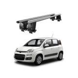 Bare transversale aluminiu pentru Fiat Panda 319 2012-, plafon neted