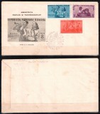 Romania 1950, LP 265, Un an de la infiintarea Organizatiei de Pionieri FDC. RAR!