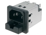 Conector Alimentare AC Soclu Tată 2A 250VAC IEC 60320
