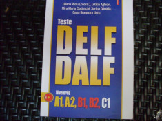 Teste Delf Dalf Nivelurile A1, A2, B1, B2, C1 - Liliana Rusu ,550437 foto