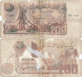 1983 ( 23 III ) , 200 dinars ( P-135a.2 ) - Algeria