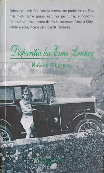 DISPARITIA LUI ESME LENNOX-MAGGIE O&#039;FARRELL-319880