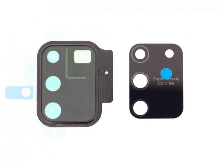 Geam Camera Samsung Galaxy S10 Lite, G770F, Negru + Rama