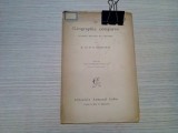 LA GEOGRAPHIE COMPARE d`apres Ritter et Peschel - S. Mehedinti - 1901, 9 p.