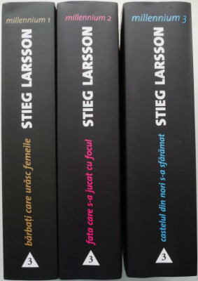 Millennium (3 volume) &amp;ndash; Stieg Larsson foto