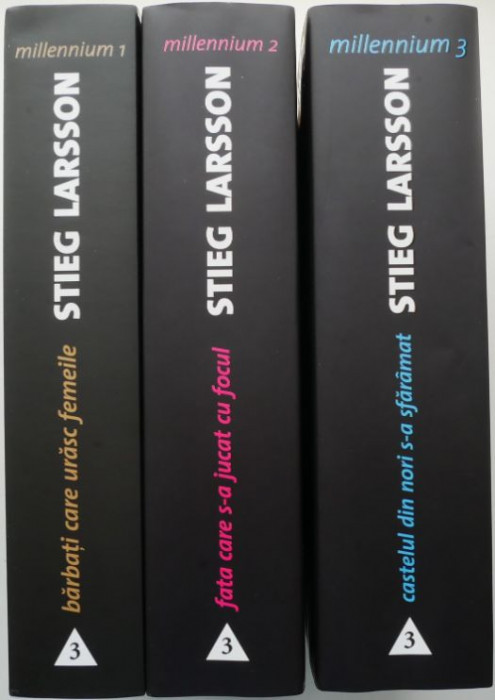 Millennium (3 volume) &ndash; Stieg Larsson