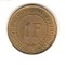 SV * Banque du Royaume du Burundi (BRB) 1 FRANC 1965 UNC