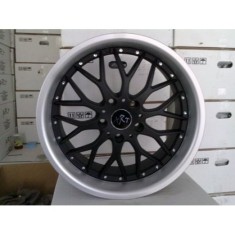 Set jante aliaj ART 503 M 18 inch, negru mat, cu kit de montaj inclus