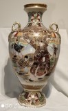 Cumpara ieftin LICHIDARE ! Vaza ANTICA Satsuma imperiala, sec xix, decor moriage Japonia -
