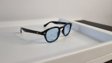 Ochelari de soare Moscot Lemtosh - Ochelari Johnny Depp Style - Lentile albastre, Unisex, Wayfarer, Protectie UV 100%