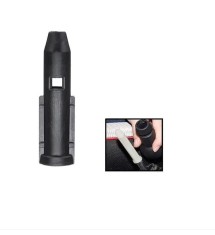 Adaptor fixare nuca schimbator viteze, plastic, compatibil cu Citroen C2, C3, C4, DS4 si Peugeot 106,205,306,406,107,207,407,3008,68 mm, Negru