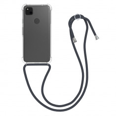 Husa pentru Google Pixel 4a, Silicon, Transparent, 52757.73