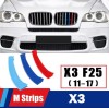 Ornamente Grila Fata BMW X3 F25 (2011-2017) - Set Plastic Tuning Exterior