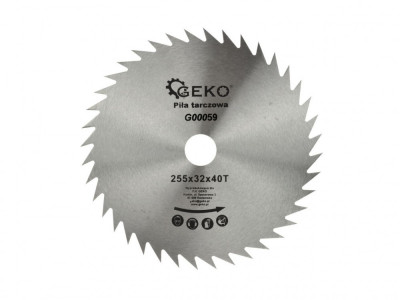Disc pentru lemn 250x32x40T, Geko G00059 foto