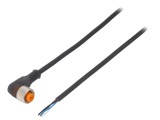 Cablu Conectare M12 4P Unghi 5m 4A -25&divide;80&deg;C