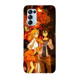 Husa compatibila cu Oppo A72, Viceversa, model Kirito x Asuna Sword Art Online, Silicon, TPU, Transparent, Carcasa