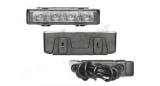 Lumini de zi auto BestAutoVest Daytime running light universale 146x33x50mm 4leduri 12V 24V cu cablu, 1 buc