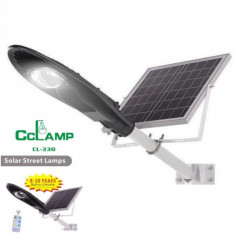 Corp Iluminat Exterior Lampa Solara COB LED 30W IP65 Telecomanda CL330 foto