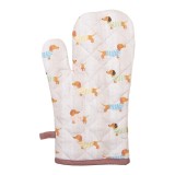 Cumpara ieftin Manusa bucatarie bumbac multicolor Catelusi 18x30 cm
