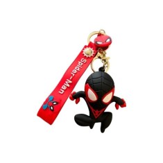 Figurină breloc, roșu-negru, 5 cm