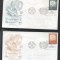 UN New York 1957 Security council Mi.62-63 FDC UN.179