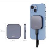 Stocare SSD, DM FS510, capacitate memorie 512 Gb, USB 3.1, 5Gbps, atasare magnetica iPhone 16, 15, ultraportabil, conector USB-C