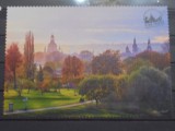 GERMANIA - DRESDA - PARCUL DIN MARGINEA ORASULUI CU BISERICA FRAUENKIRCHE