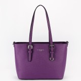 Geanta violet FloraCo Paris office casual K9179 M2