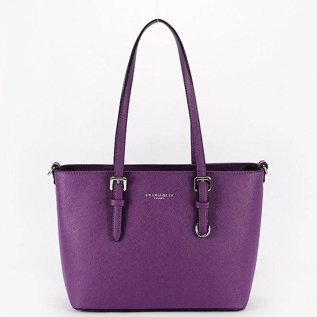 Geanta violet FloraCo Paris office casual K9179 M2