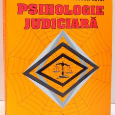 PSIHOLOGIE JUDICIARA de NICOLAE MITROFAN ... TUDOREL BUTOI , 1994