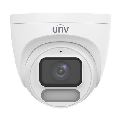 Camera IP Wise-ISP ColorHunter, 4MP, lentila 2.8mm, WL 30m, Mic, PoE, MicroSD, Color 24/7 - UNV IPC3624LE-ADF28K-WP-L SafetyGuard Surveillance foto