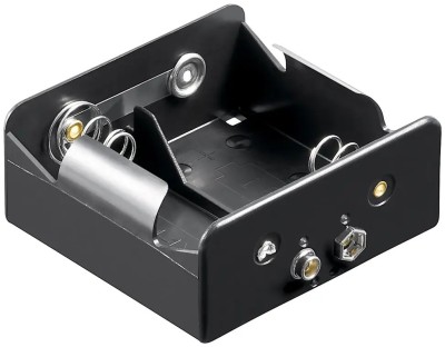 Suport baterii 2x D R20 cu Mufa Tip 9V 11452 Goobay foto