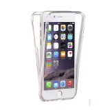 Cumpara ieftin Husa Silicon Full Cover 360 Transparenta Apple iPhone 6 Plus/6S Plus, Rezistenta la Socuri, Bumper