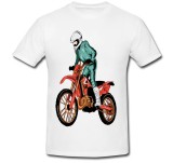 Cumpara ieftin Tricou &quot; Motorcycle man drawing &quot;
