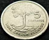 Cumpara ieftin Moneda exotica 5 CENTAVOS - GUATEMALA, anul 1979 * cod 4608, America Centrala si de Sud